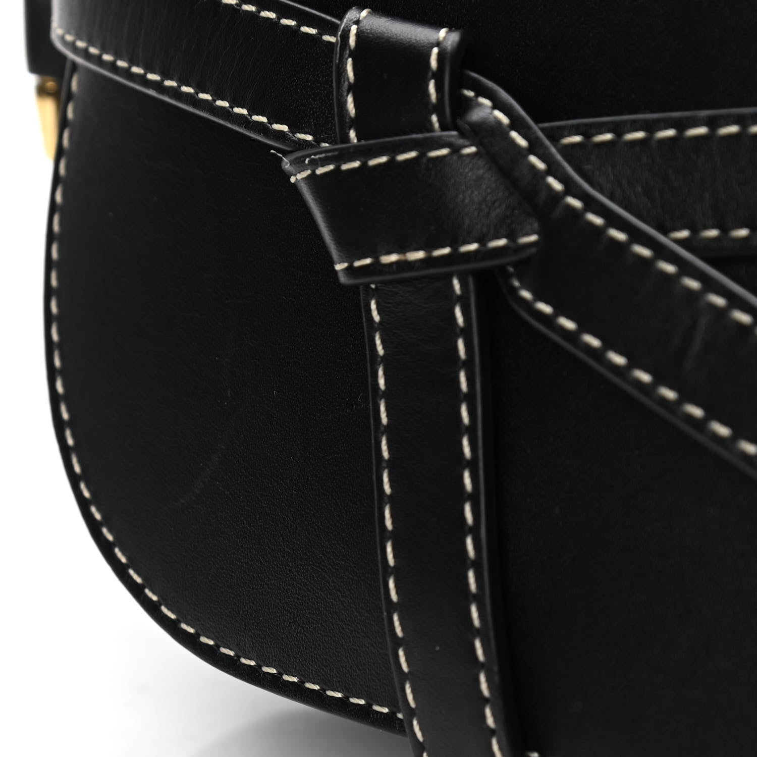 Loewe Calfskin Mini Gate Belt Bag Black 12 of 12