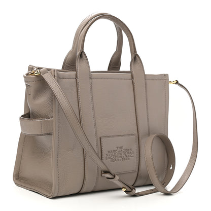 Marc Jacobs Grained Calfskin Medium The Tote Bag Taupe 3 of 10