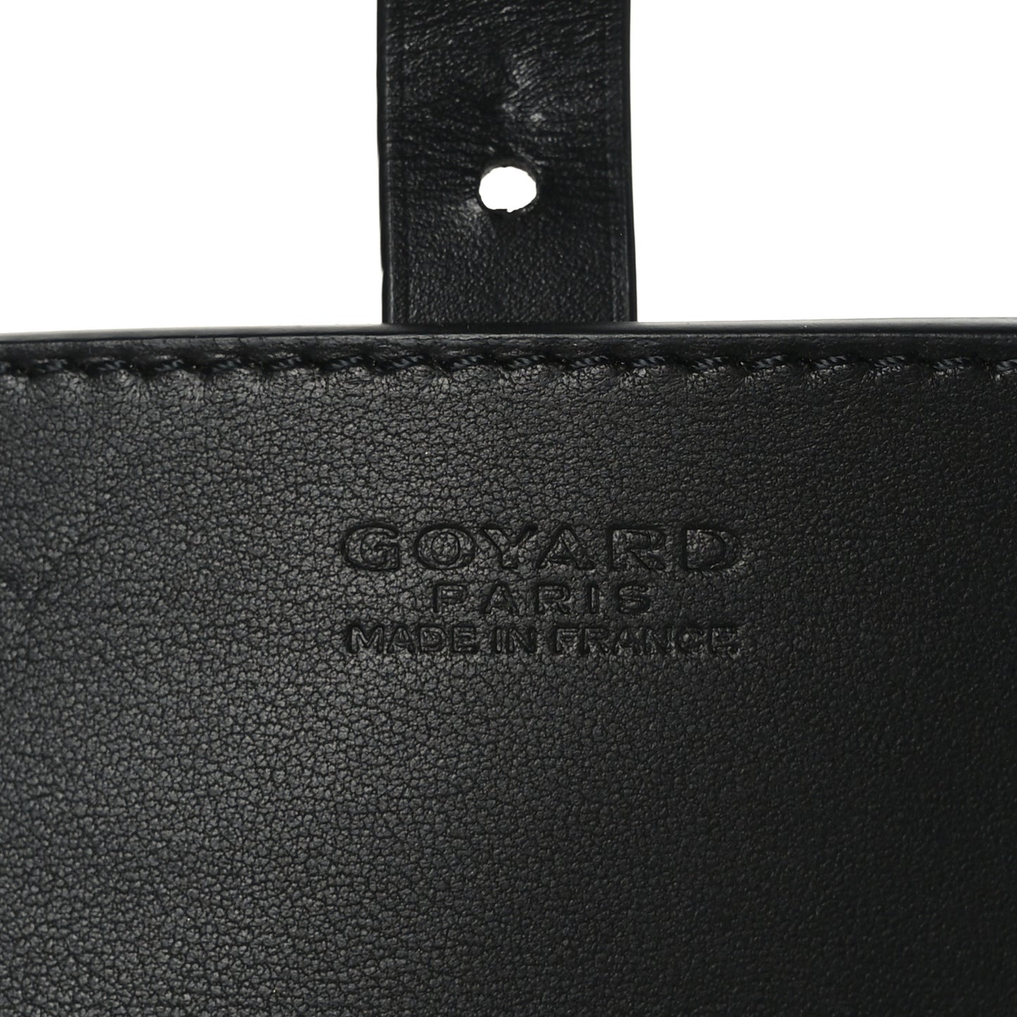 Goyardine Double Travel Watch Case Black