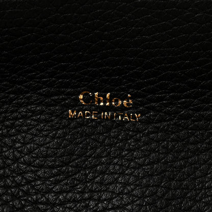 Chloe Grained Calfskin Medium Aby Day Shoulder Bag Black 7 of 10