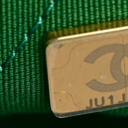 Chanel Caviar Quilted Mini CC Flap Green 7 of 10