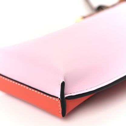 Loewe Smooth Calfskin Mini Gate Pocket Pink Orange 10 of 11