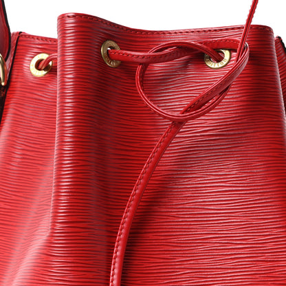 Louis Vuitton Epi Petit Noe Castillan Red 7 of 9
