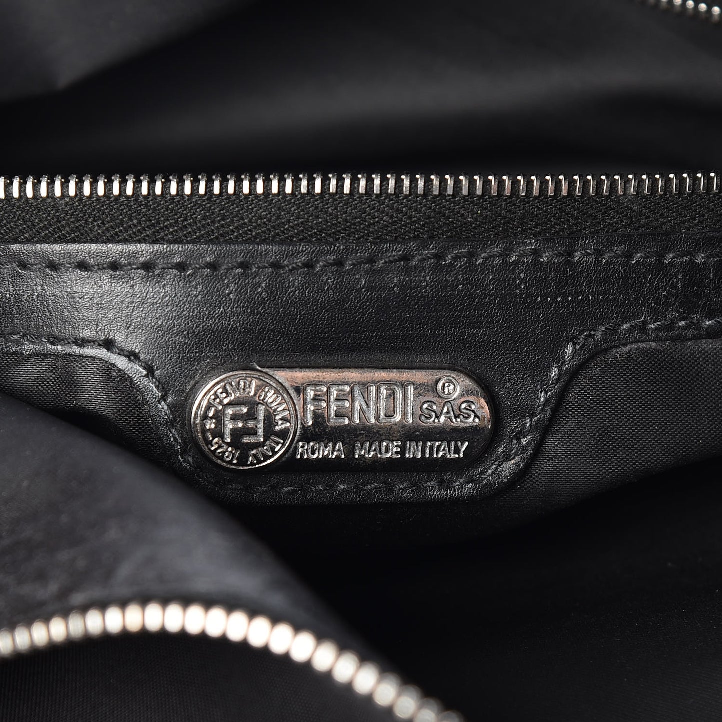 Nylon Shoulder Bag Black