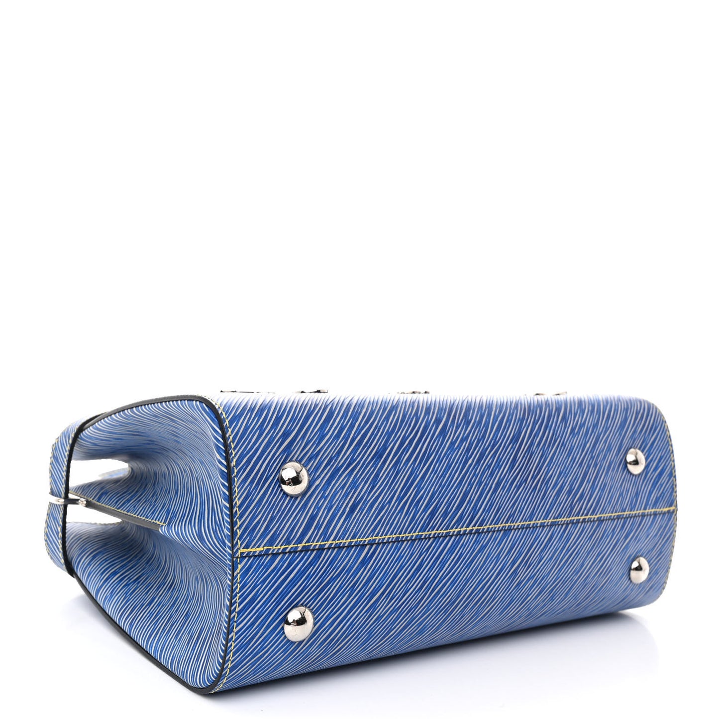 Epi Pins Twist Tote Denim Light