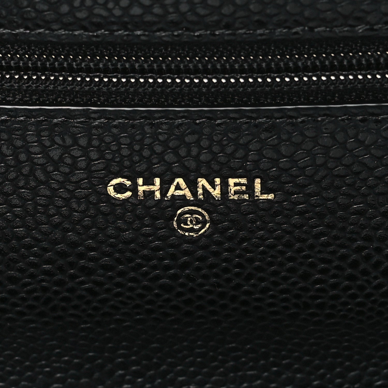 Chanel Caviar Quilted Wallet on Chain WOC Black 6 of 12