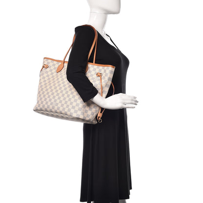 Louis Vuitton Damier Azur Neverfull MM 2 of 13