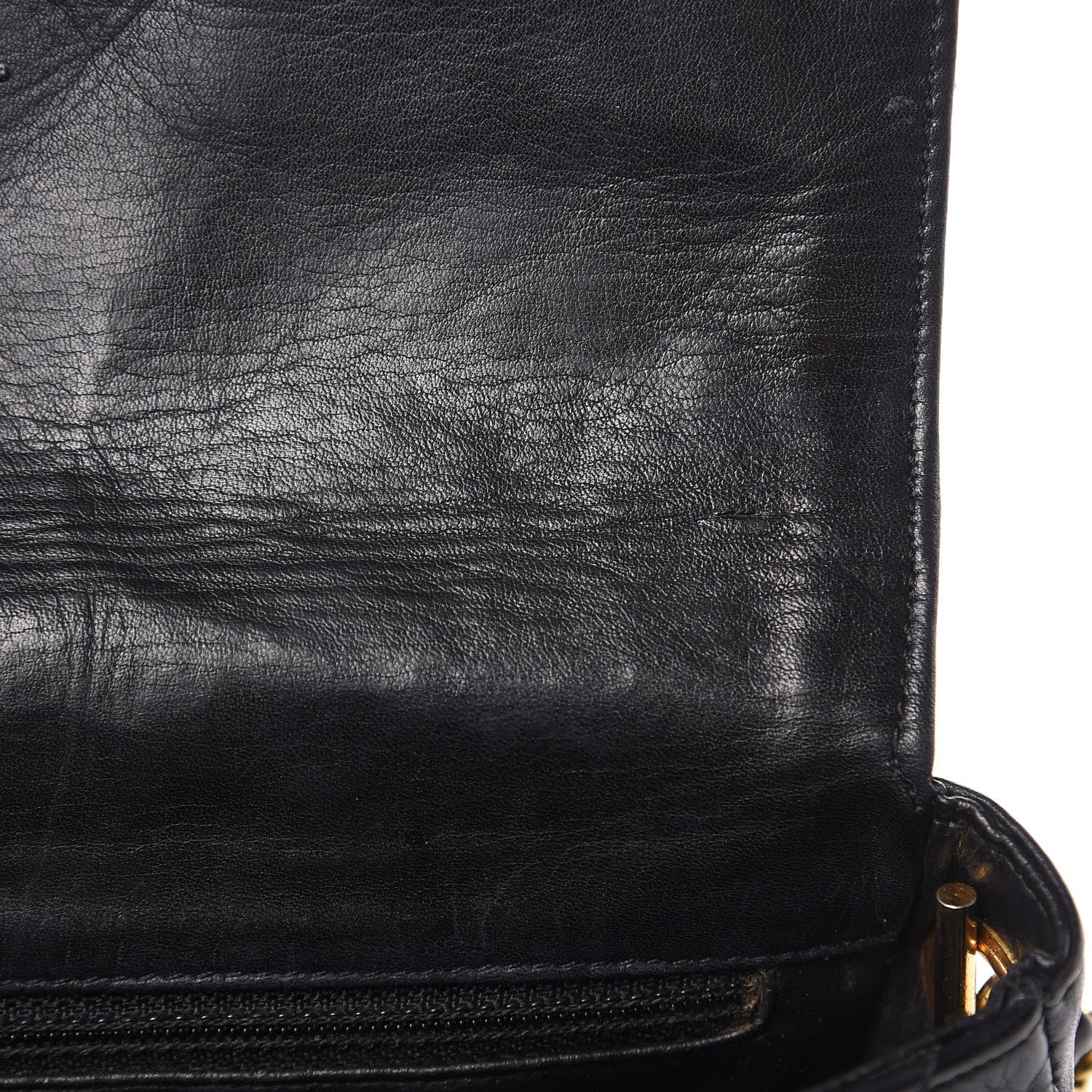 Chanel Lambskin Quilted Small Flap Black 15 of 17