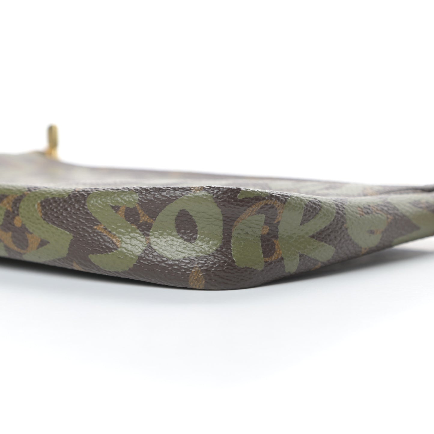 Monogram Graffiti Pochette Accessories Kaki
