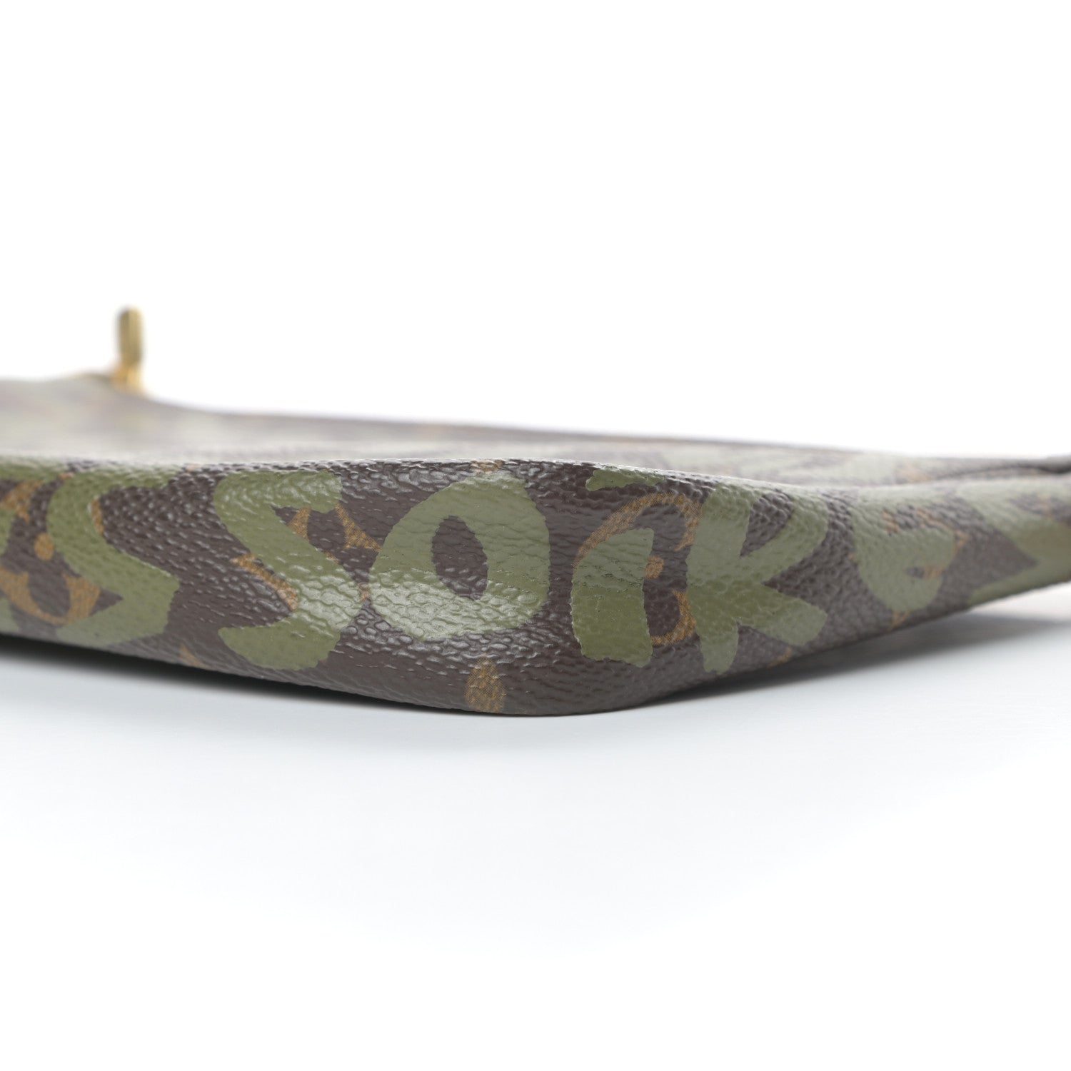 Louis Vuitton Monogram Graffiti Pochette Accessories Kaki 10 of 12
