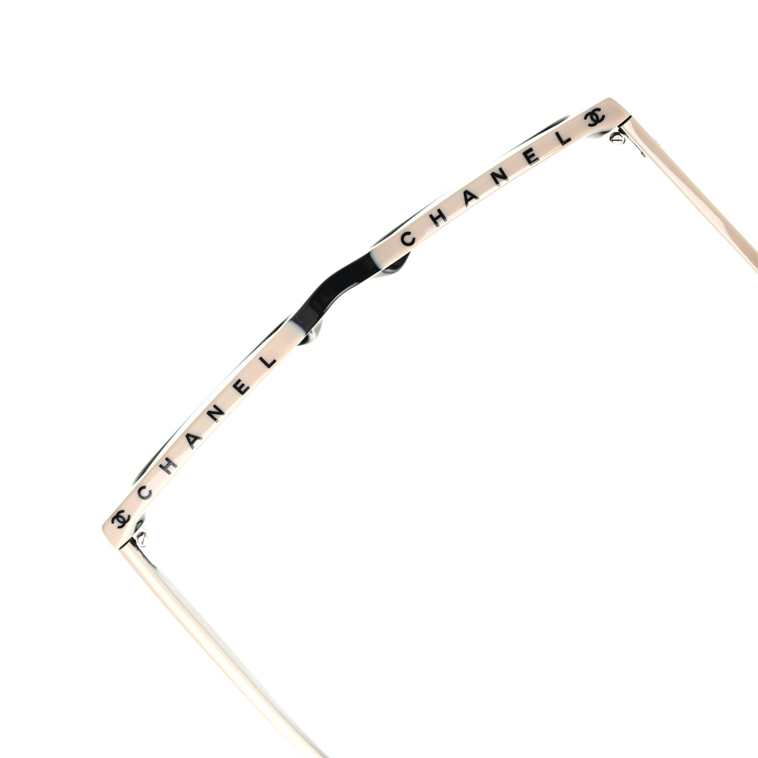 Chanel Acetate CC Butterfly Sunglasses 5414 Black Beige 8 of 9
