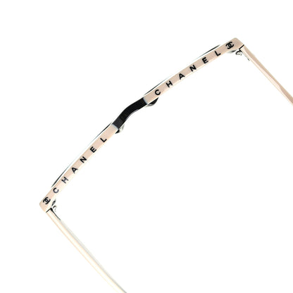 Chanel Acetate CC Butterfly Sunglasses 5414 Black Beige 8 of 9