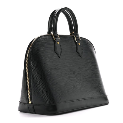 Louis Vuitton Epi Alma PM Black 3 of 12