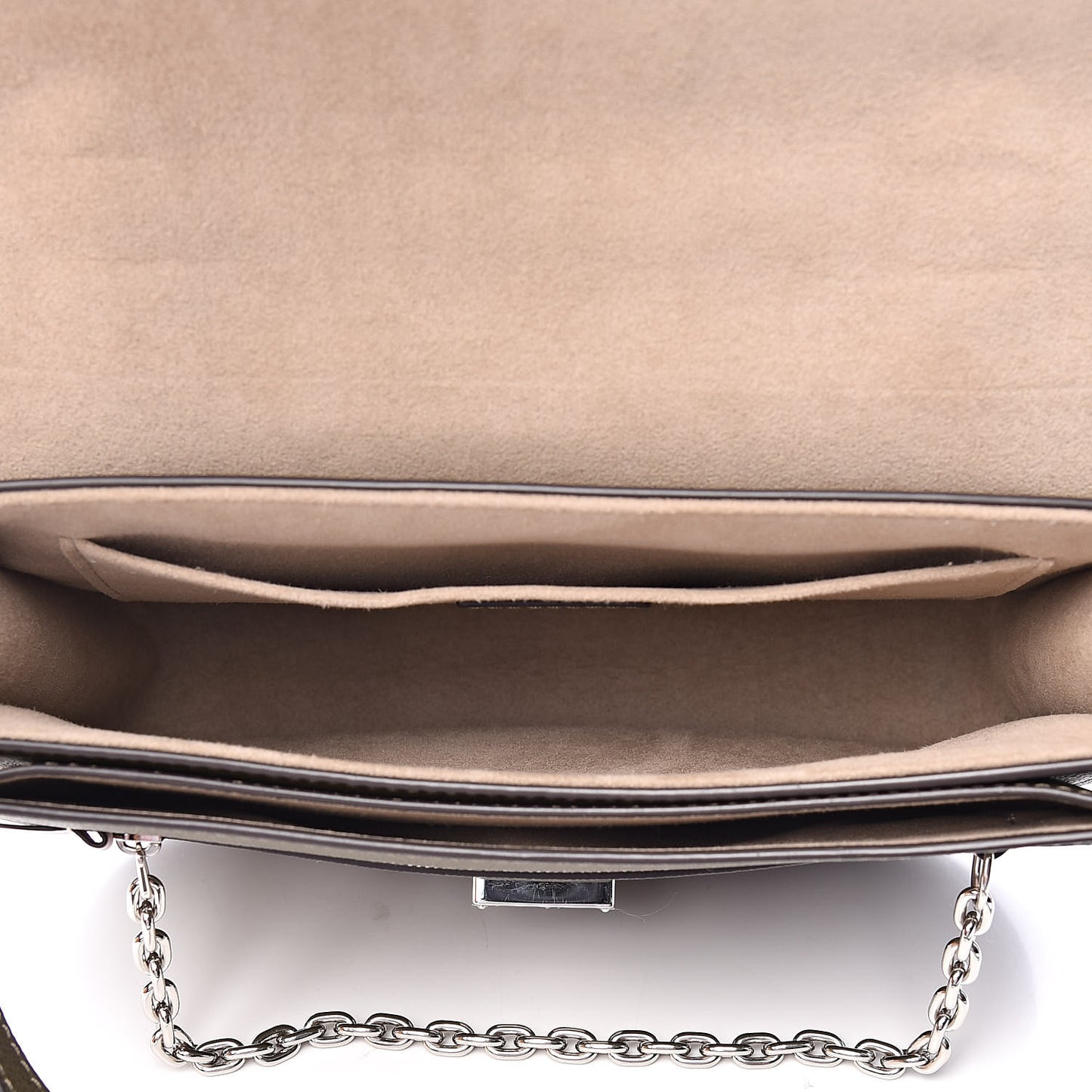 Calfskin Very Messenger Kaki