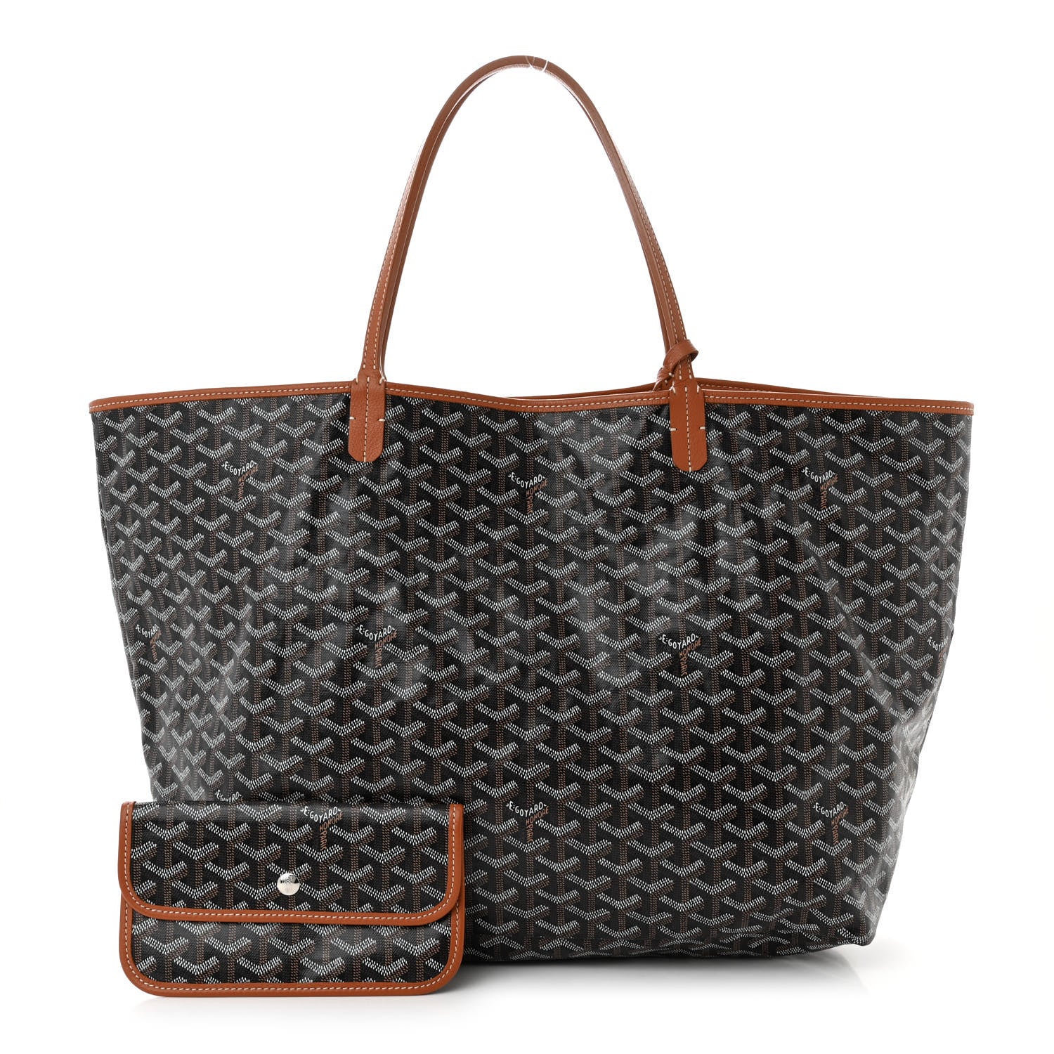 Goyard Goyardine Saint Louis GM Black Gold 3 of 11