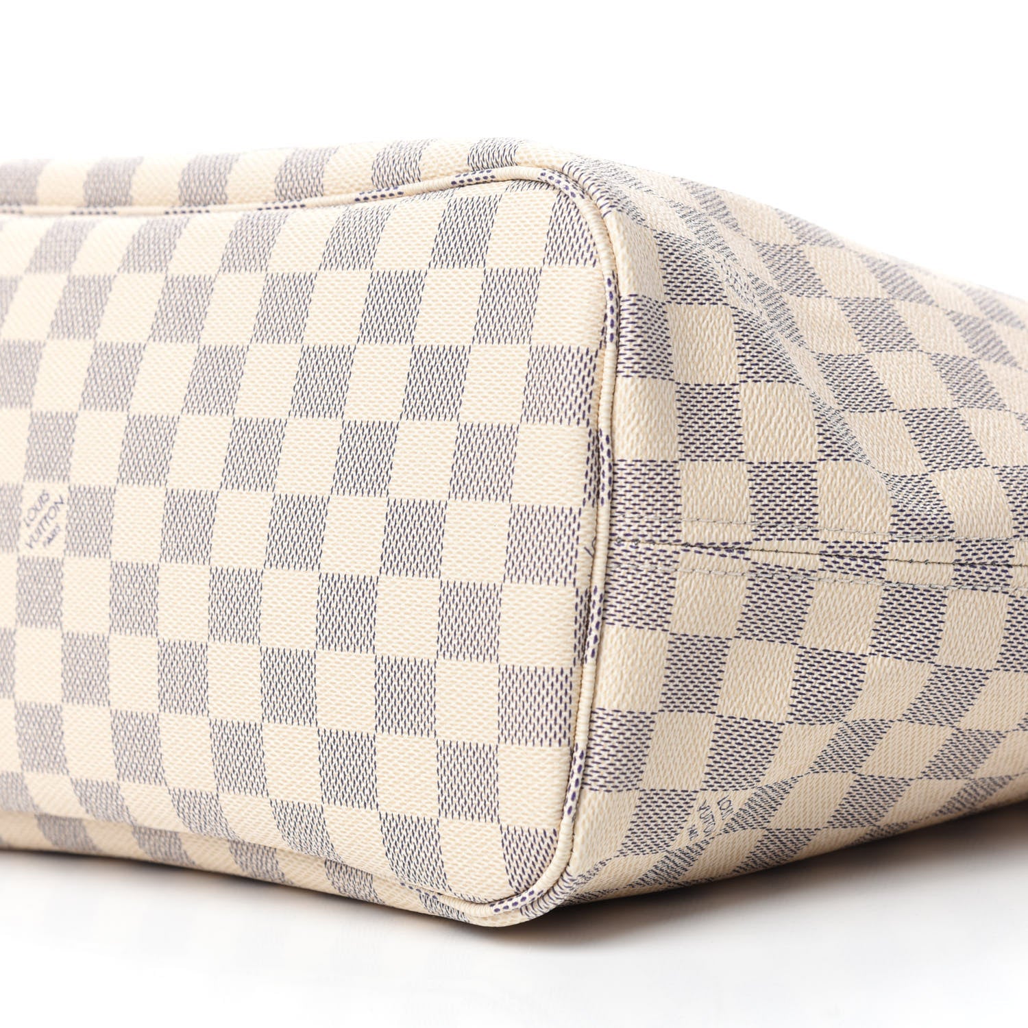 Louis Vuitton Damier Azur Neo Neverfull MM Rose Ballerine 7 of 11