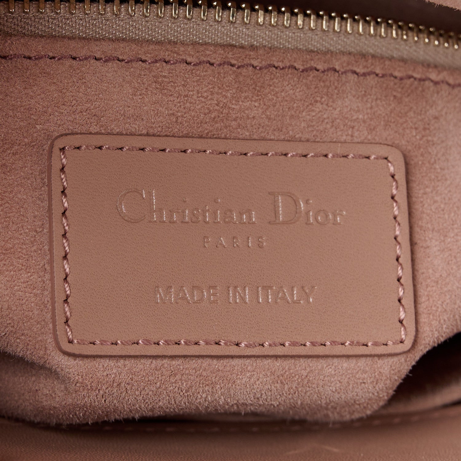 Christian Dior Ultra Matte Calfskin Cannage Small My ABCDior Lady Dior Beige 6 of 11