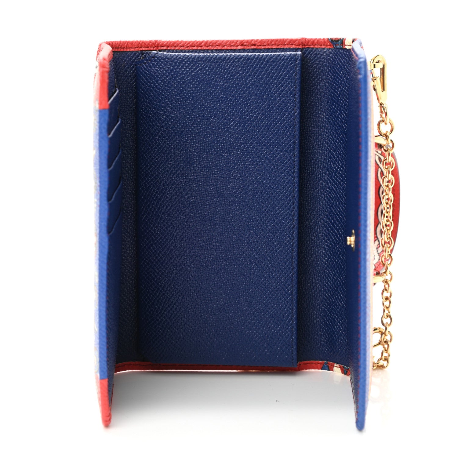 Dolce & Gabbana Dauphine Printed Mini Von Bag Multicolor Blue 5 of 8