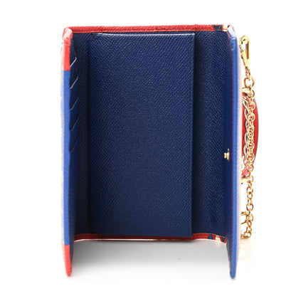 Dolce & Gabbana Dauphine Printed Mini Von Bag Multicolor Blue 5 of 8