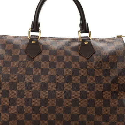 Louis Vuitton Damier Ebene Speedy 30 7 of 15