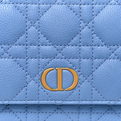 Christian Dior Supple Calfskin Caro Belt Bag Cloud Blue 6 of 12