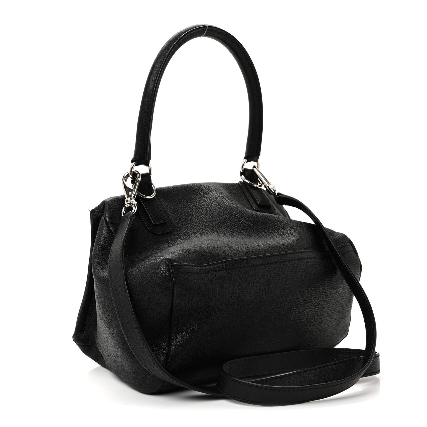 Sugar Goatskin Small Pandora Black
