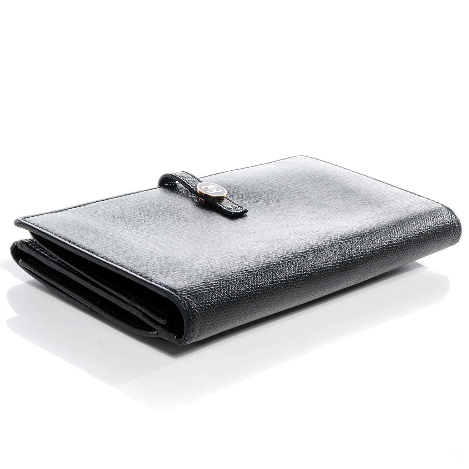 Chanel Caviar CC Wallet Clutch Black 4 of 10