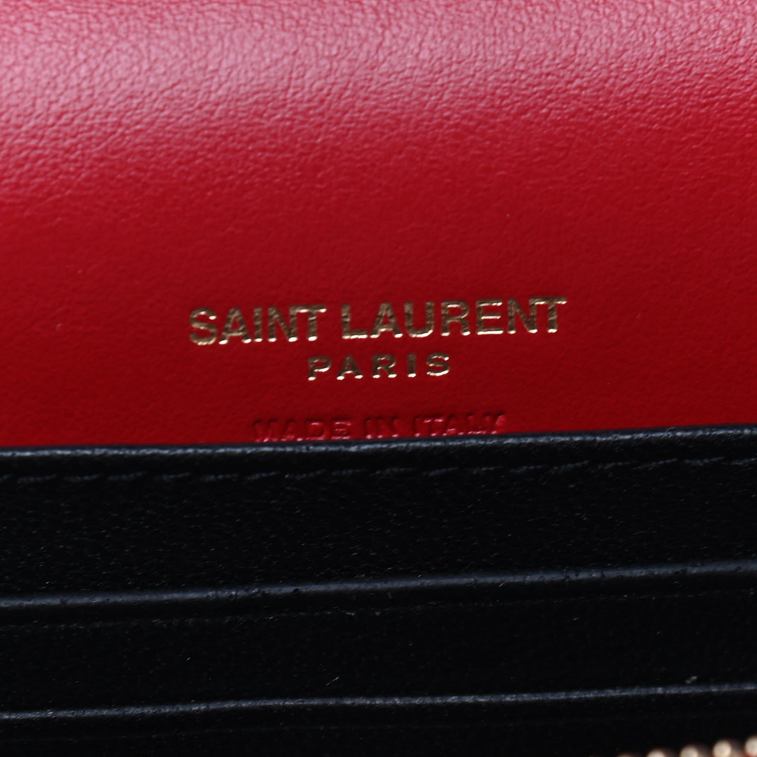 Saint Laurent Smooth Calfskin Monogram Kate Belt Bag Red 7 of 9
