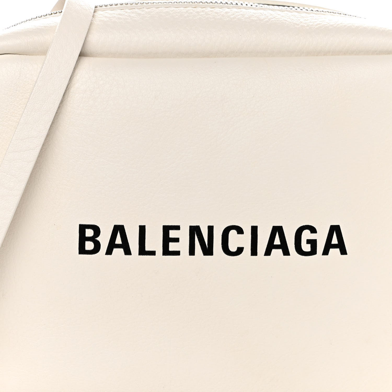 Balenciaga Calfskin Logo S Everyday Camera Bag White 8 of 18