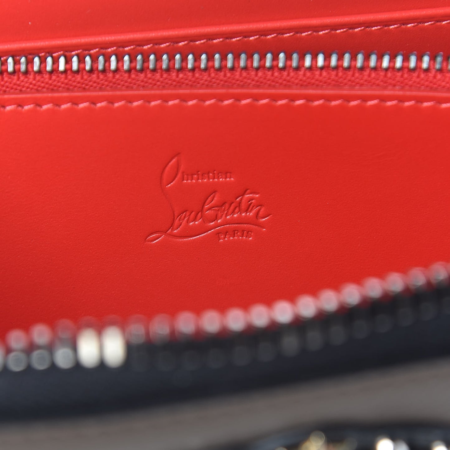 Calfskin Ecusson Panettone Zip Around Wallet Cafe