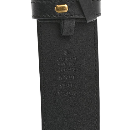 Gucci Calfskin Double G 40mm Belt 95 38 Black 5 of 6