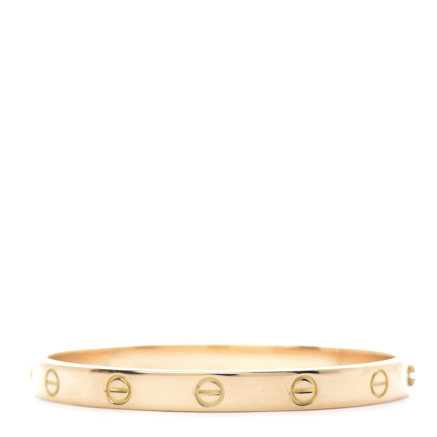 Cartier 18K Yellow Gold LOVE Bracelet 17 3 of 6
