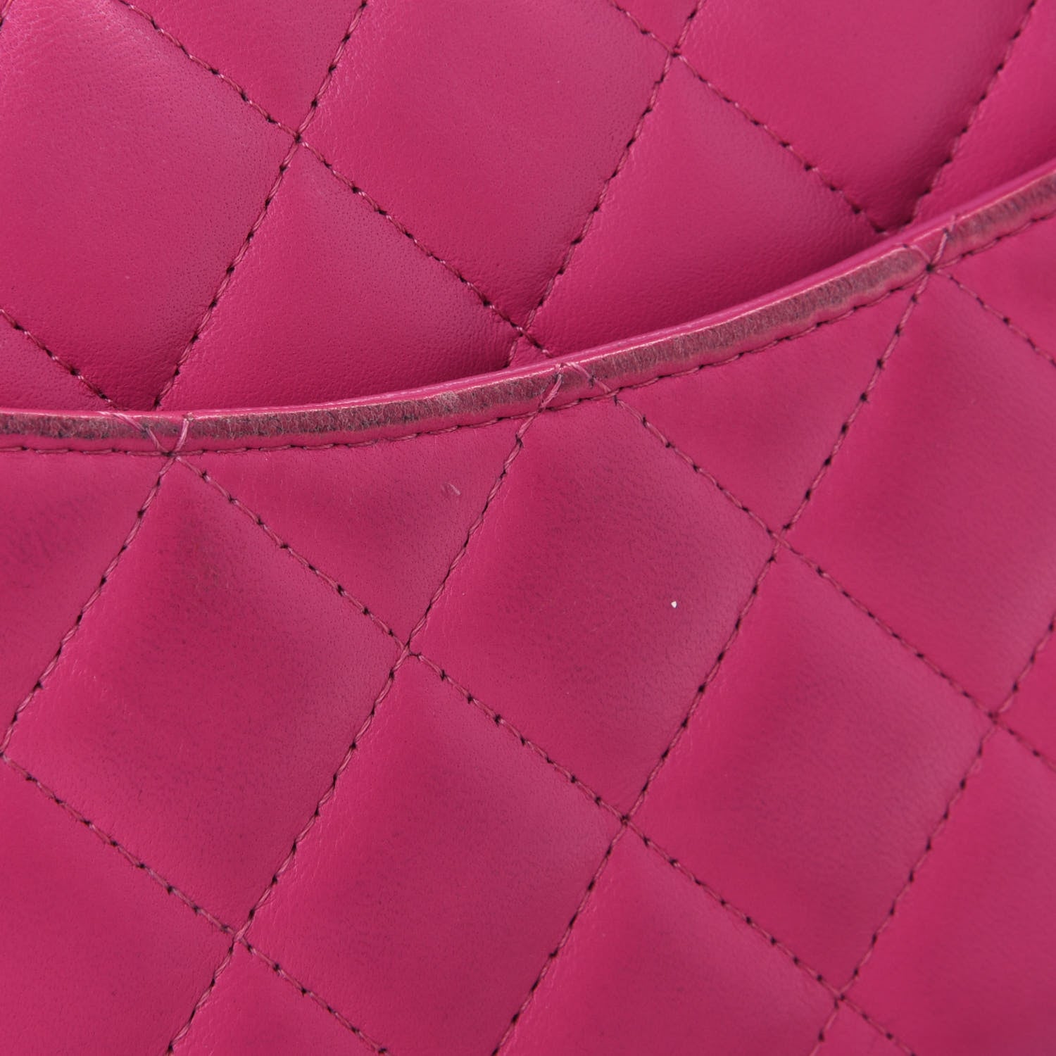 Chanel Lambskin Quilted Mini Rectangular Flap Pink 5 of 6