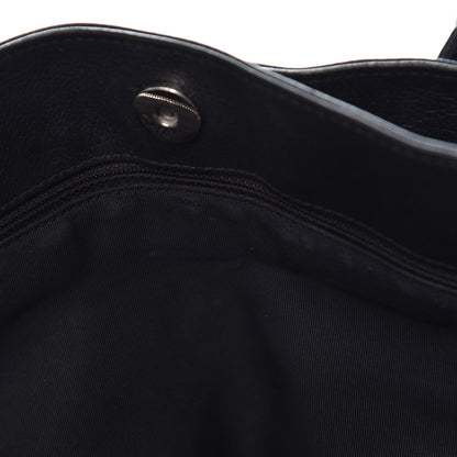 Chanel Calfskin Cerf Executive Shopper Tote Black 11 of 19