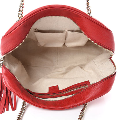 Gucci Cellarius Calfskin Medium Soho Bowler Tabasco 5 of 12