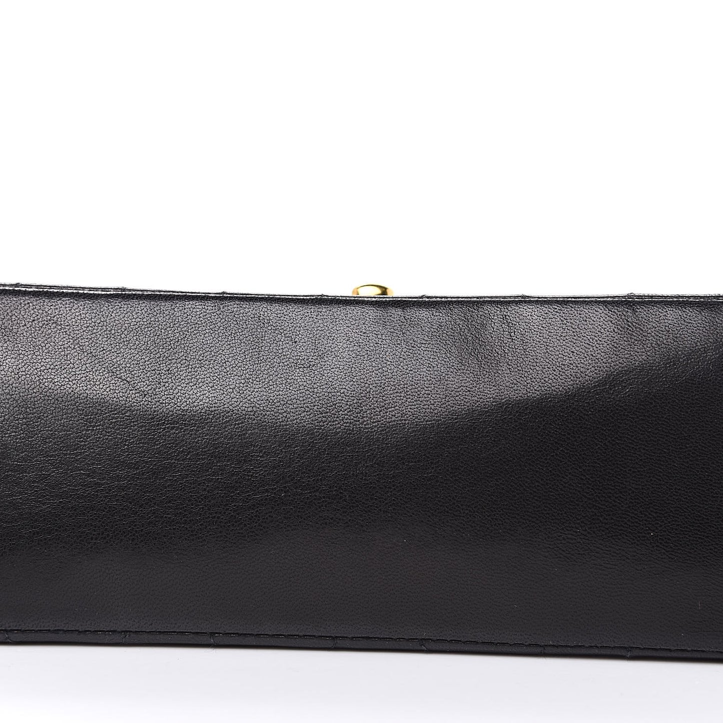 Lambskin Quilted Small Single Flap Bag Black