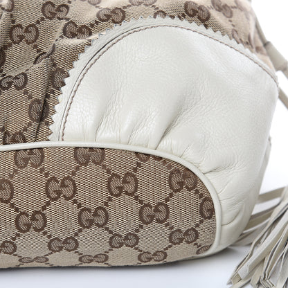 Gucci Monogram Small Tribeca Tote Off White 11 of 13