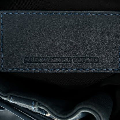 Alexander Wang Lambskin Mini Marti Backpack Petrol Rhodium Hardware 6 of 9