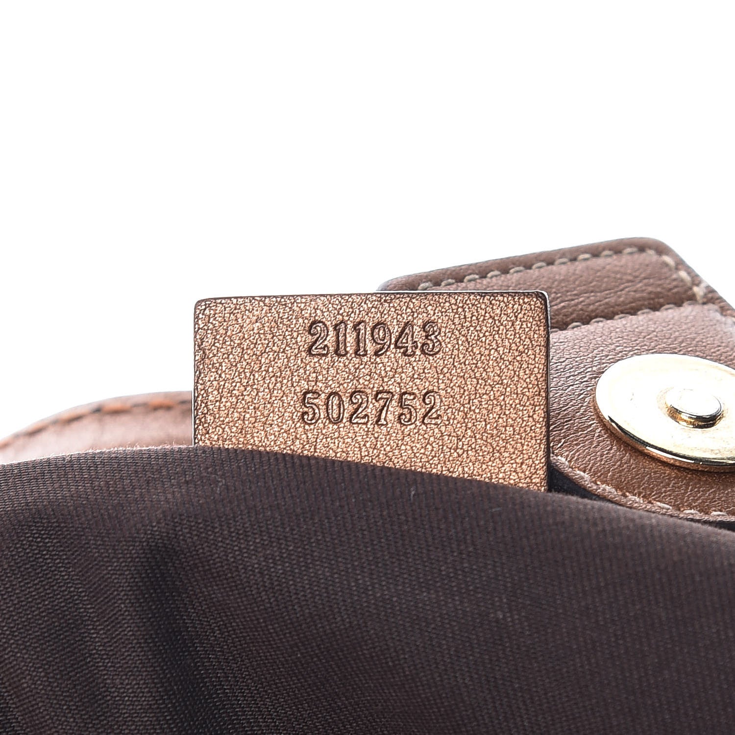 Gucci Metallic Monogram Large Sukey Tote Bronze 9 of 28