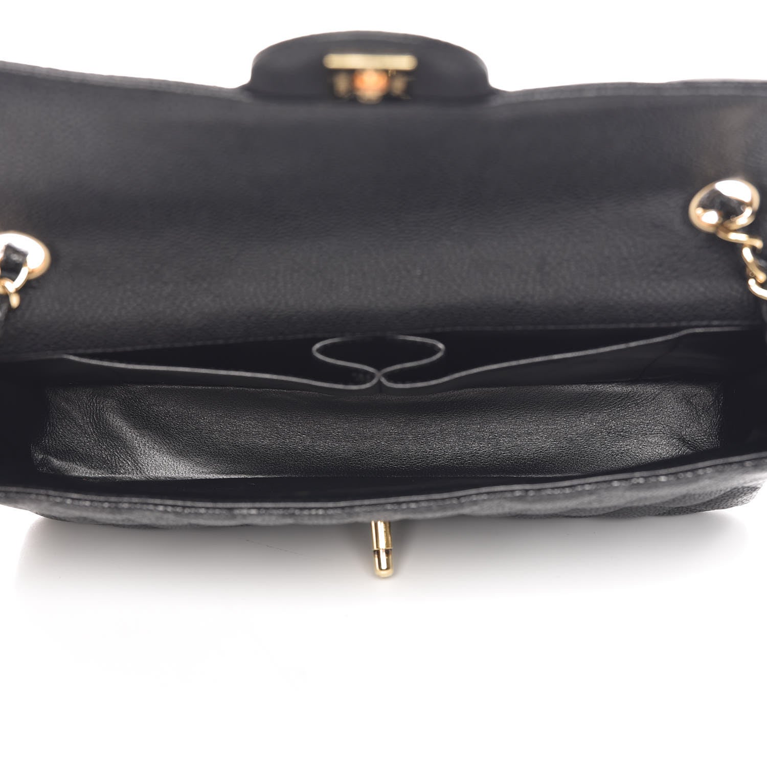 Chanel Caviar Quilted East West Flap Black 5 of 7