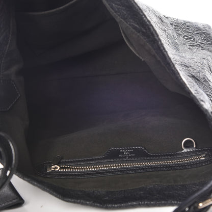 Louis Vuitton Monogram Lambskin Antheia Hobo PM Black 7 of 10
