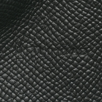 Hermes Epsom Bearn Gusset Wallet Black 9 of 12