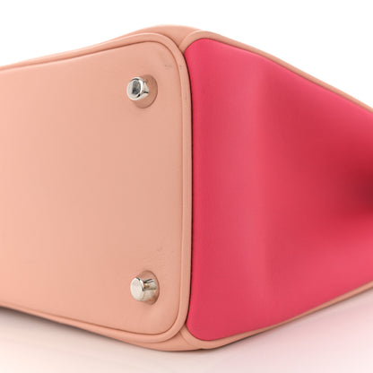 Christian Dior Smooth Calfskin Medium Tri-Color Diorissimo Tote Pink Fuchsia Orange 10 of 10