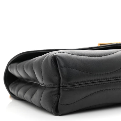 Louis Vuitton Calfskin LV New Wave Chain Bag Black 8 of 12