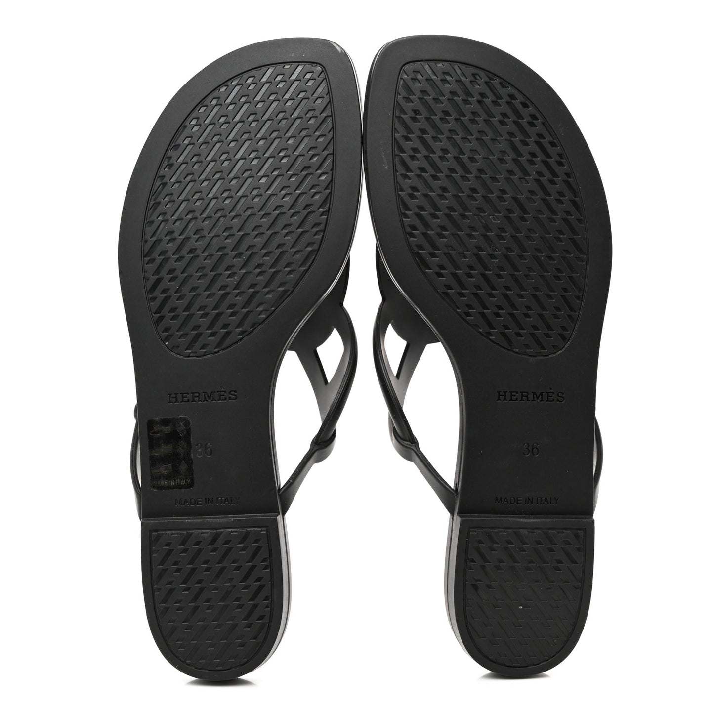 Rubber Womens Egerie Sandals 36 Black