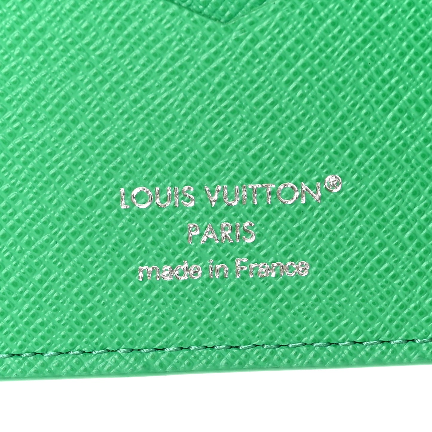 Monogram Golf Passport Cover Golf Green