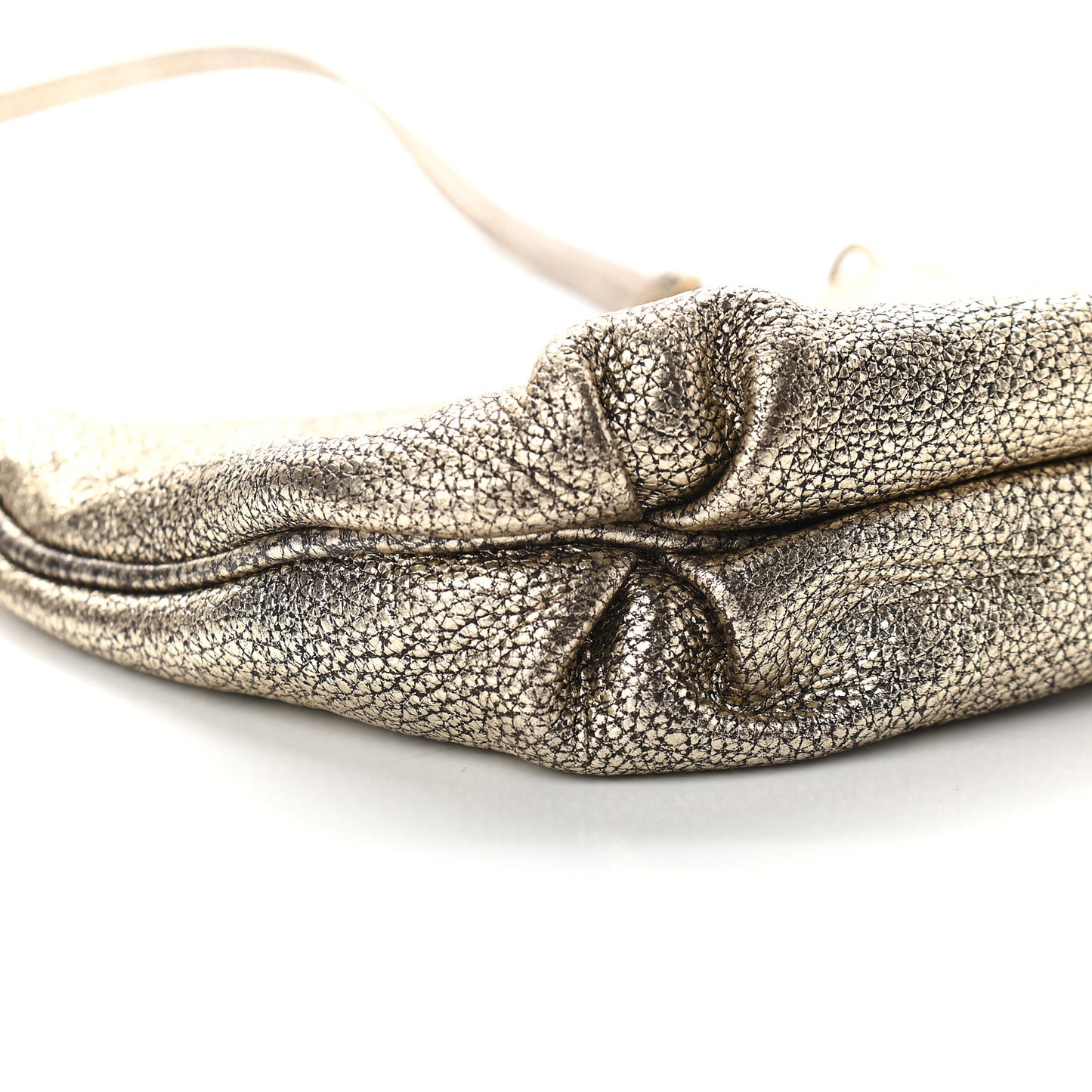 Metallic Cervo Illusion Crossbody Bronze