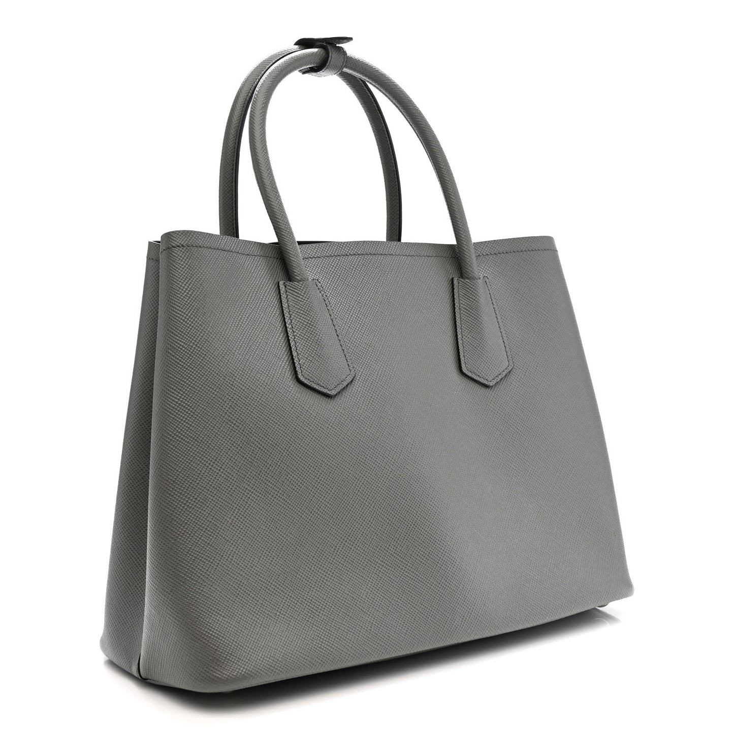 Saffiano Cuir Medium Double Bag Marmo
