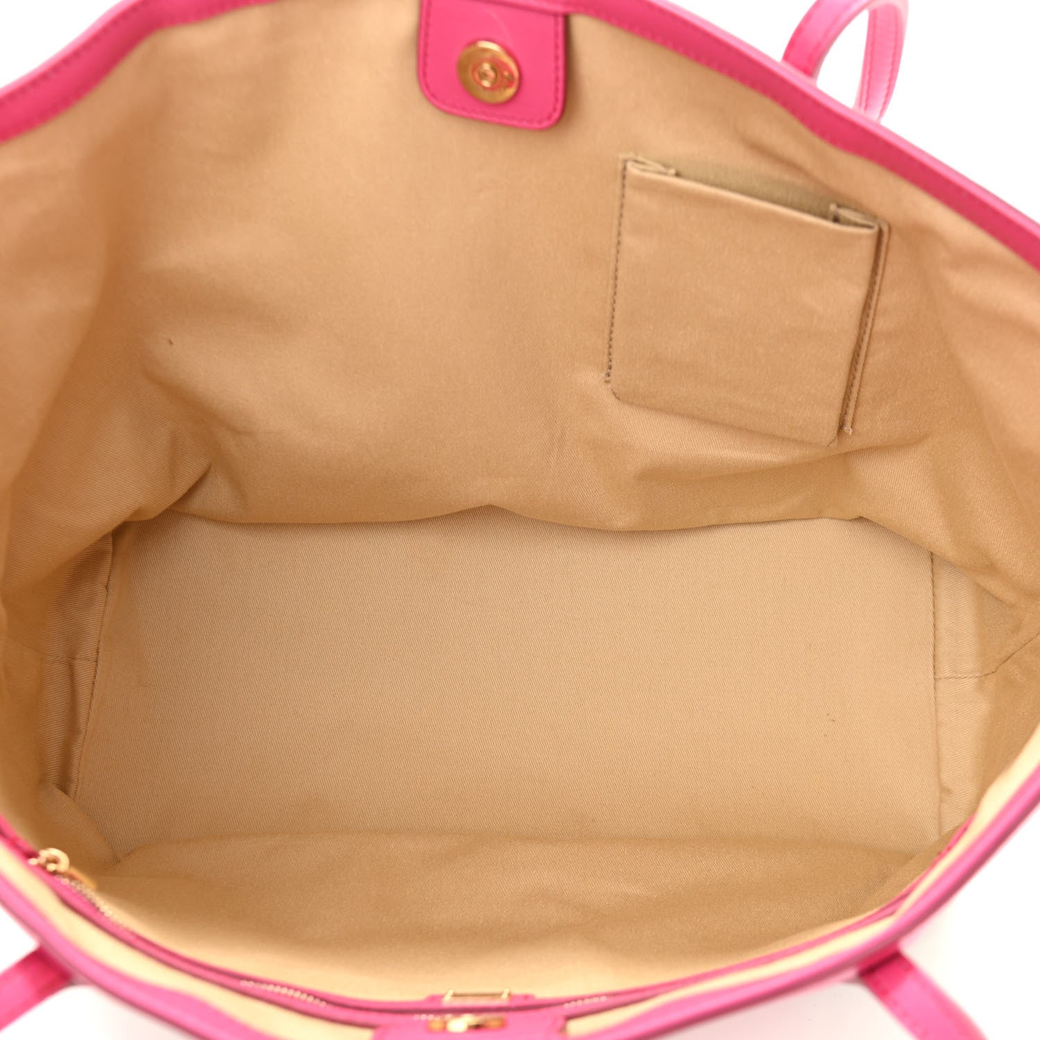 Dolce & Gabbana Canvas Floral Printed Escape Tote Pink 5 of 15