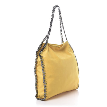 Stella McCartney Shaggy Deer Small Falabella Tote Yellow 3 of 9